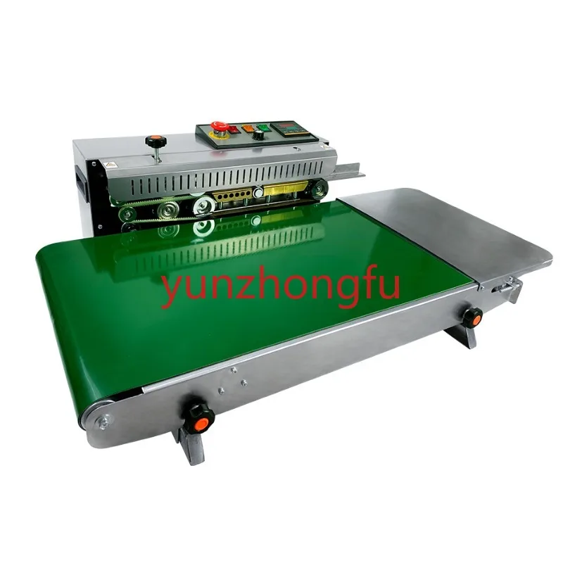 

FR-770 Wider Conveyor Heating Sealer Continuous Plastic Bag Sealing Machine