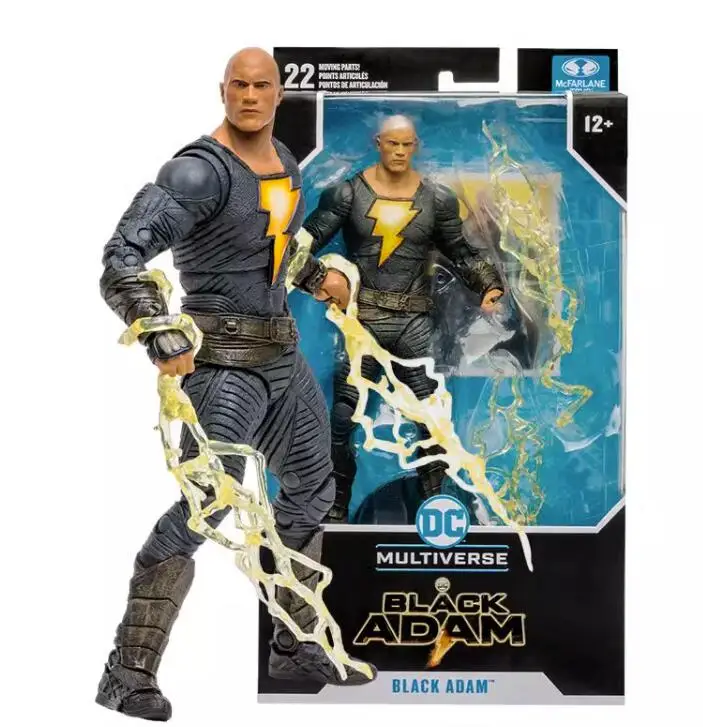 

McFarlane toys BLACK ADAM – BLACK ADAM (MOVIE) genuine 7-inch movable character model doll gift movie animation multiverse