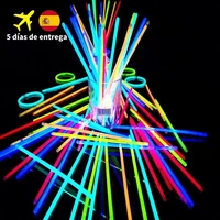 Party Fluorescence Light Glow Sticks Bracelets Necklaces Neon For Wedding Party Glow Sticks Bright Colorful Glow Stick