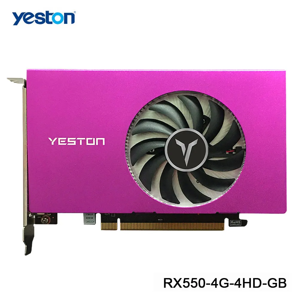 good pc graphics card Yeston Radeon RX 6500 XT GPU 4GB GDDR6 64 bit 6nm 2610/18000MHz Gaming Desktop computer PC Video Graphics Cards support DP/HD graphics cards computer