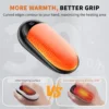 2Pack Rechargeable Hand Warmers Magnetic Electric Hand Warmer with Digital Display for Men Women Golfing Camping Hunting Hikking 4
