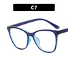 Fashionable Oversized Cat Eye Glasses Frame for Prescription Eyewear Short Sight Eyewear 0 -0.5 -1 -1.25 -1.5 -1.75 -2.0 To -6 3
