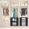 New Large Capacity Clothes Storage Bag Foldable Blanket Storage Containers for Organizing Bedroom Closet 4