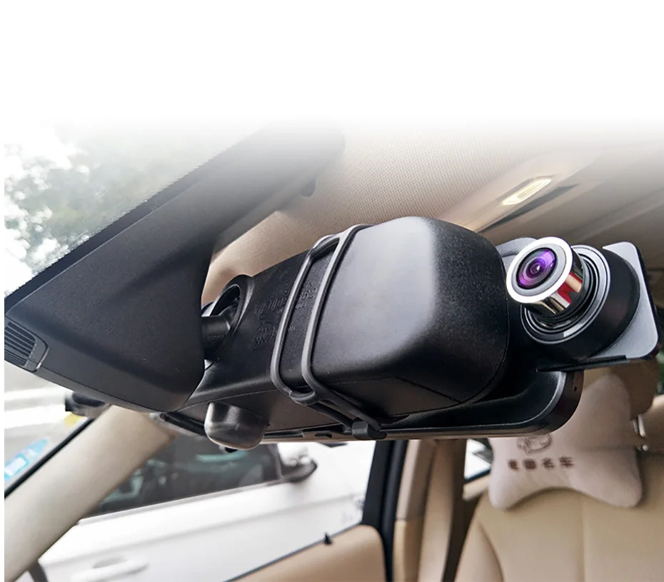 Car DVR WIFI 2K Rear View Mirror Video Recorder 3 IN 1 FHD Video 10 Inch Dash Cam Sony Lens with Rearview Camera Mirror