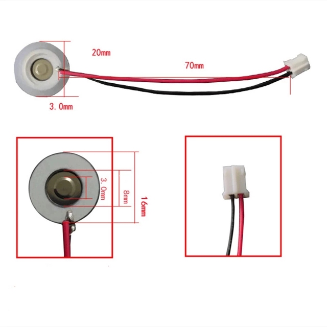 20mm 25mm 30mm Air Humidifier Oscillating Plate Atomizing Plate Chip Aromatherapy Machine Mini USB Humidifier Accessories