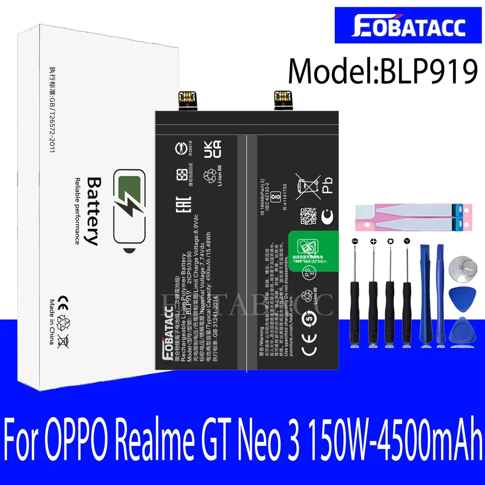 Batterie lithium-ion BLP919 haute capacité d'origine pour