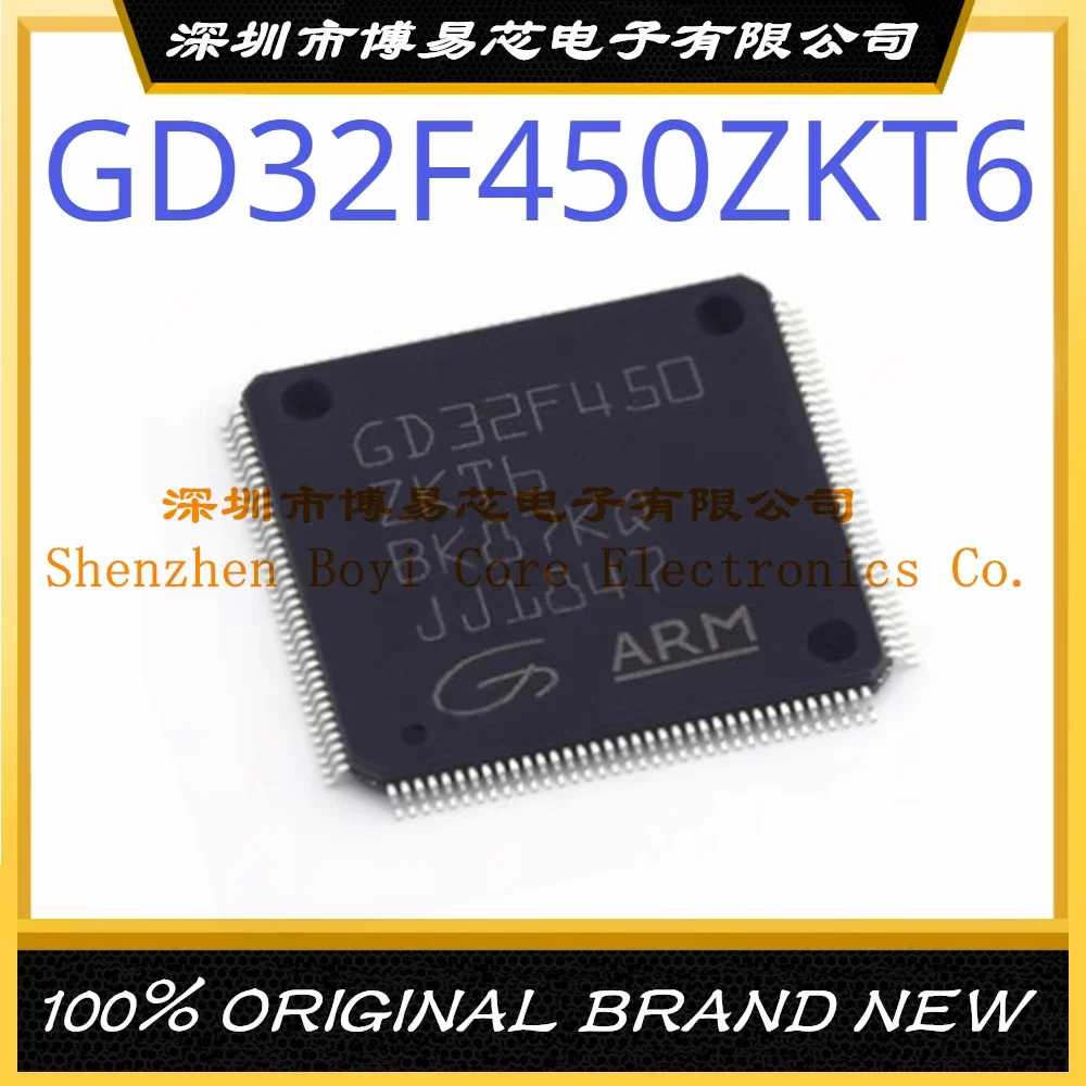 1PCS/LOTE GD32F450ZKT6 Package LQFP-144 New Original Genuine Microcontroller IC Chip Microcontroller (MCU/MPU/SOC) 1pcs lote pic16f1509 e ml pic16f1509 pic16f1509e ml qfn 20 100% new and original