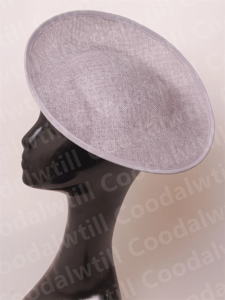 30CM Fascinator Base For Women Wedding Millinery Cap Supplies DIY Hair Accessories Bride Wedding Fascinator Bases Hat