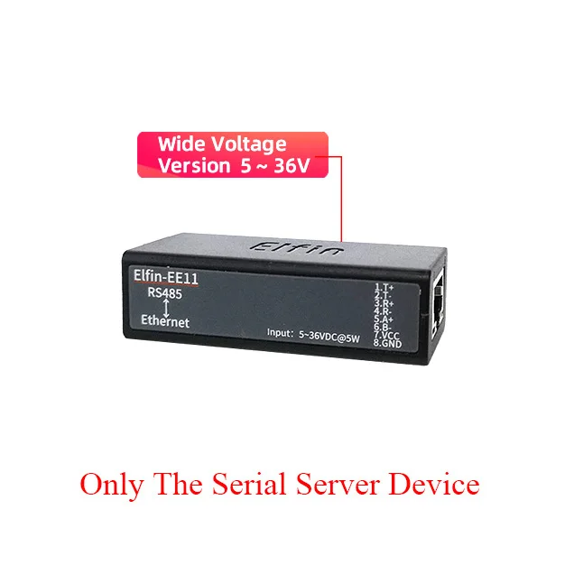 ตัวเลือกสินค้า อุปกรณ์แปลงสัญญาณ RS485 เป็น Ethernet สำหรับ IOT