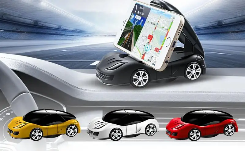 

Car Shape Phone Mount Universal Dashboard Car Phone Holder Self-Adhesive Car Pad Mat Phone Holder Desk Study Room Living Room