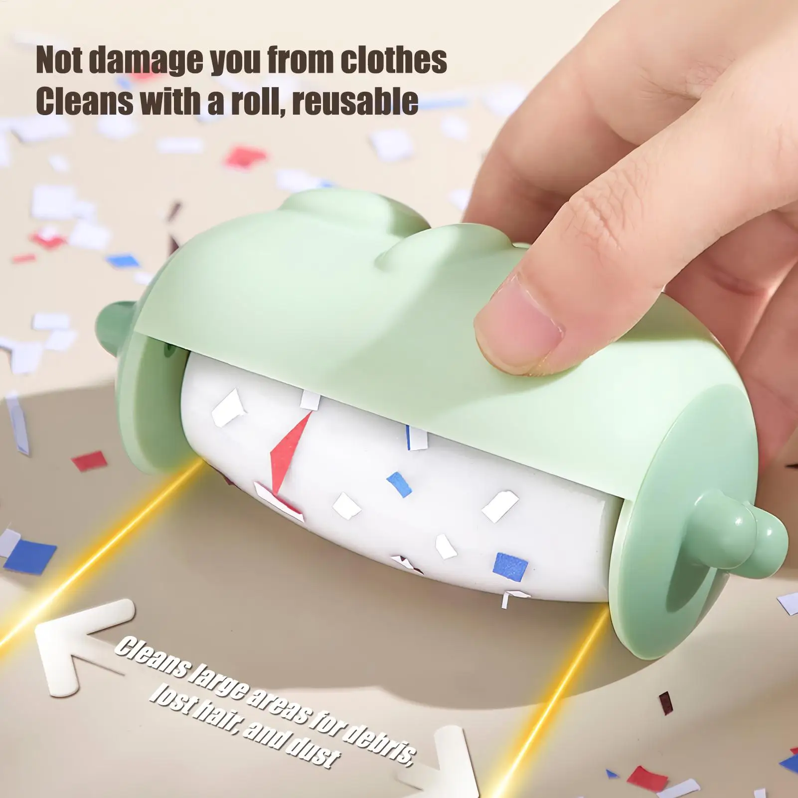 Lint Remover For Clothes Reusable Extra Sticky Cleaning Tools Washable Pet Hair Roller Lint Remover For Dog Cat Pet Hair Removal