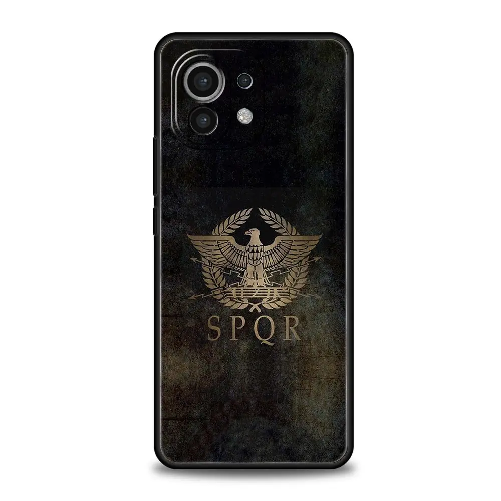 Roman Empire Emblem Soft Phone Case Cover
