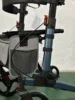 Aluminum Frame Assisted Walking Rollator Adult Disability 4 Wheels Walker With Seat And Storage Bag Rollator Walker 4