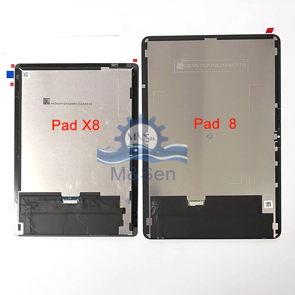 Display LCD + Touch Screen Assemblaggio Per Honor Pad 8 HEY-W09 HEY-AL09 - Nero