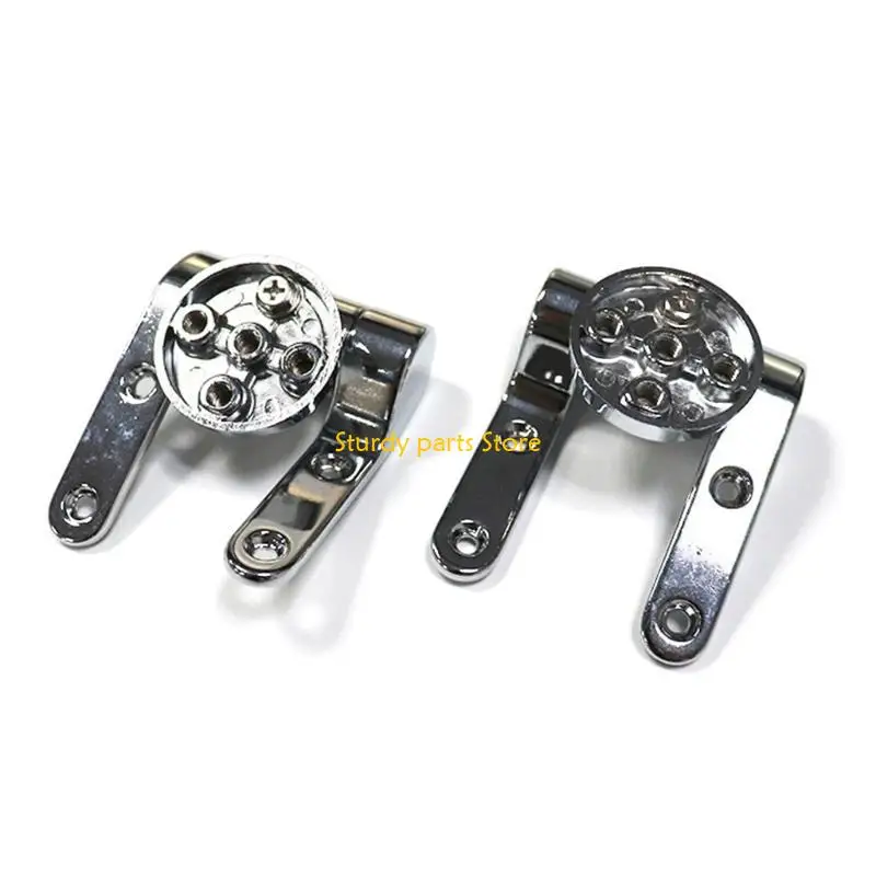 97QC 2pcs/set Convenient Toilet Hinges Toilet Lid Hinges Contemporary