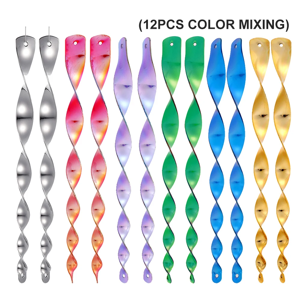Outdoor Wind Chimes Bird Repellent Device Bird Repelling Wind Chime Waterproof Bird Repellent Wind Tur Plastic Repellent Screw with Lanyard for Garden Decoration
