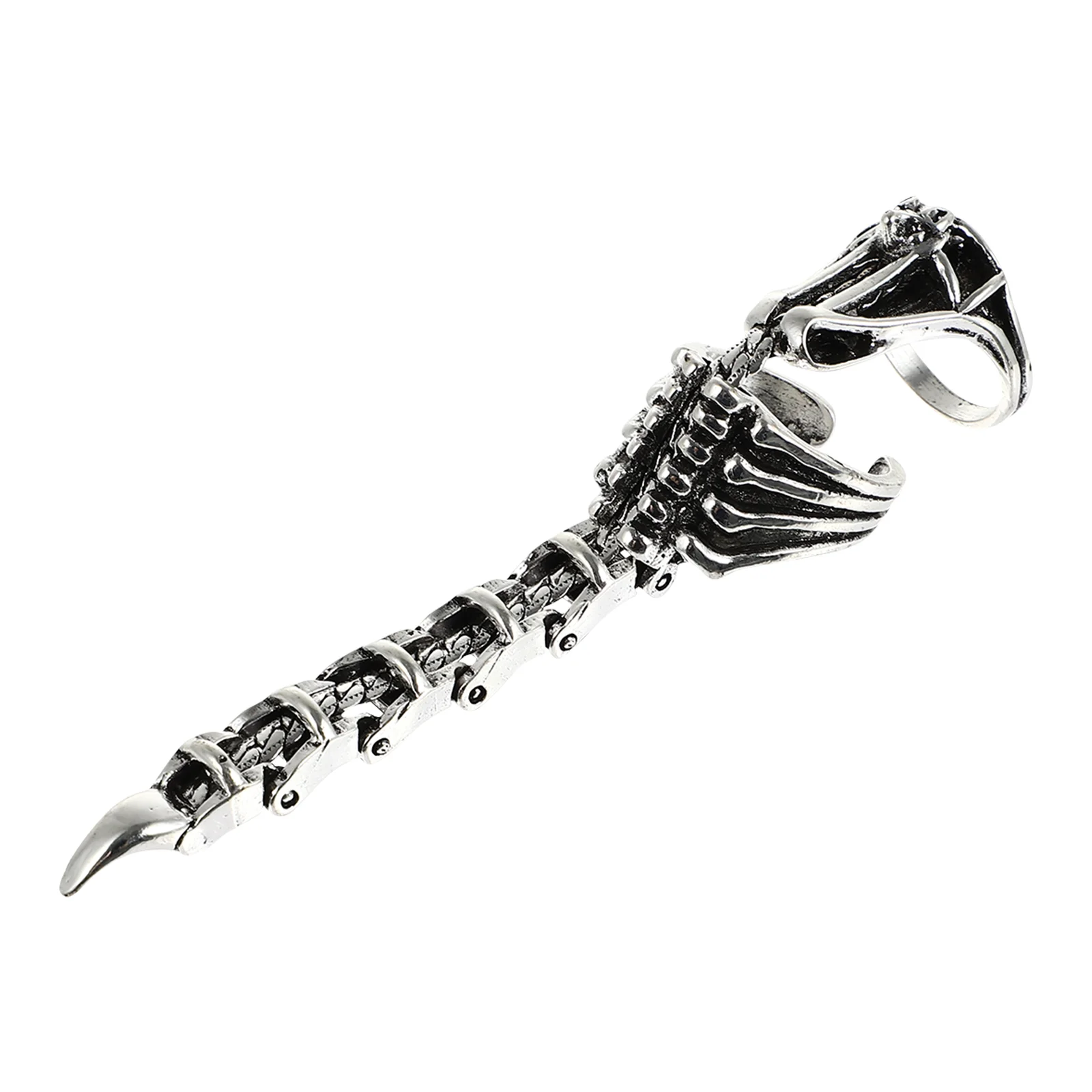 

Scorpion Knuckle Joint Ring Punk Finger Armor Ring Cool Style Adjustable Ring