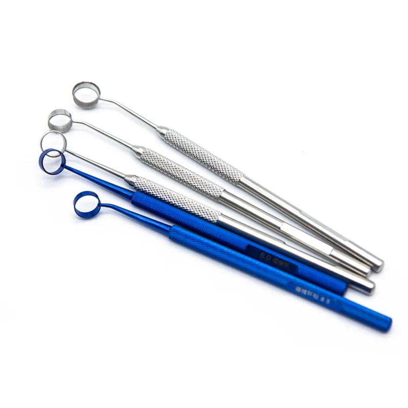 

Ophthalmic Microinstruments Corneal Epithelial Ring Hood Trephine Ring Saw Alcohol Hood