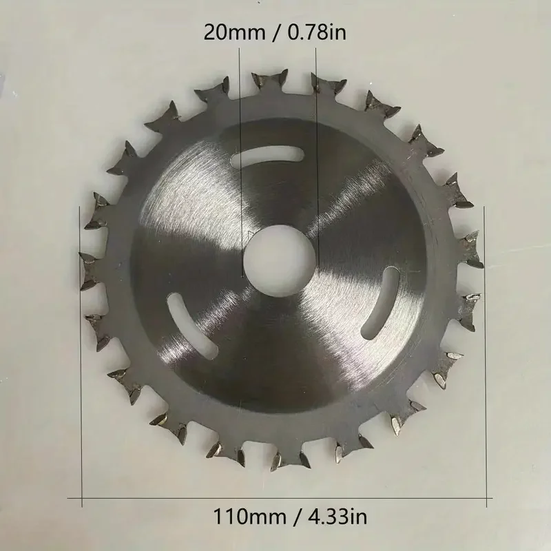 Professional Alloy Double Side Saw Blade 20Sawteeth Wood Cutting