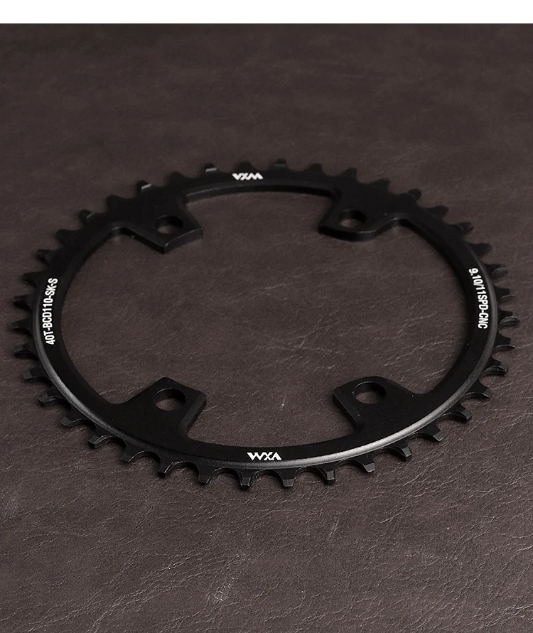 Schmales breites Kettenblatt Rennrad 110 BCD Kettenrad 4 Schrauben 110BCD 4 Krallen Kettenblatt Sterne Fahrradkrone kompatibel R7000 R8000 – Detail 14
