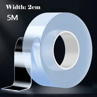 "Versatile Reusable Double-Sided Waterproof Adhesive Tape - Perfect for Kitchen and Bathroom Supplies" - Image 4