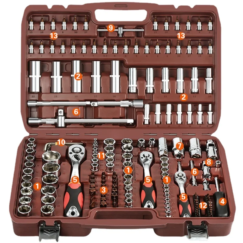 Torque Wrench Spanner Screwdriver Spanner Set Tools Kit Car Repair