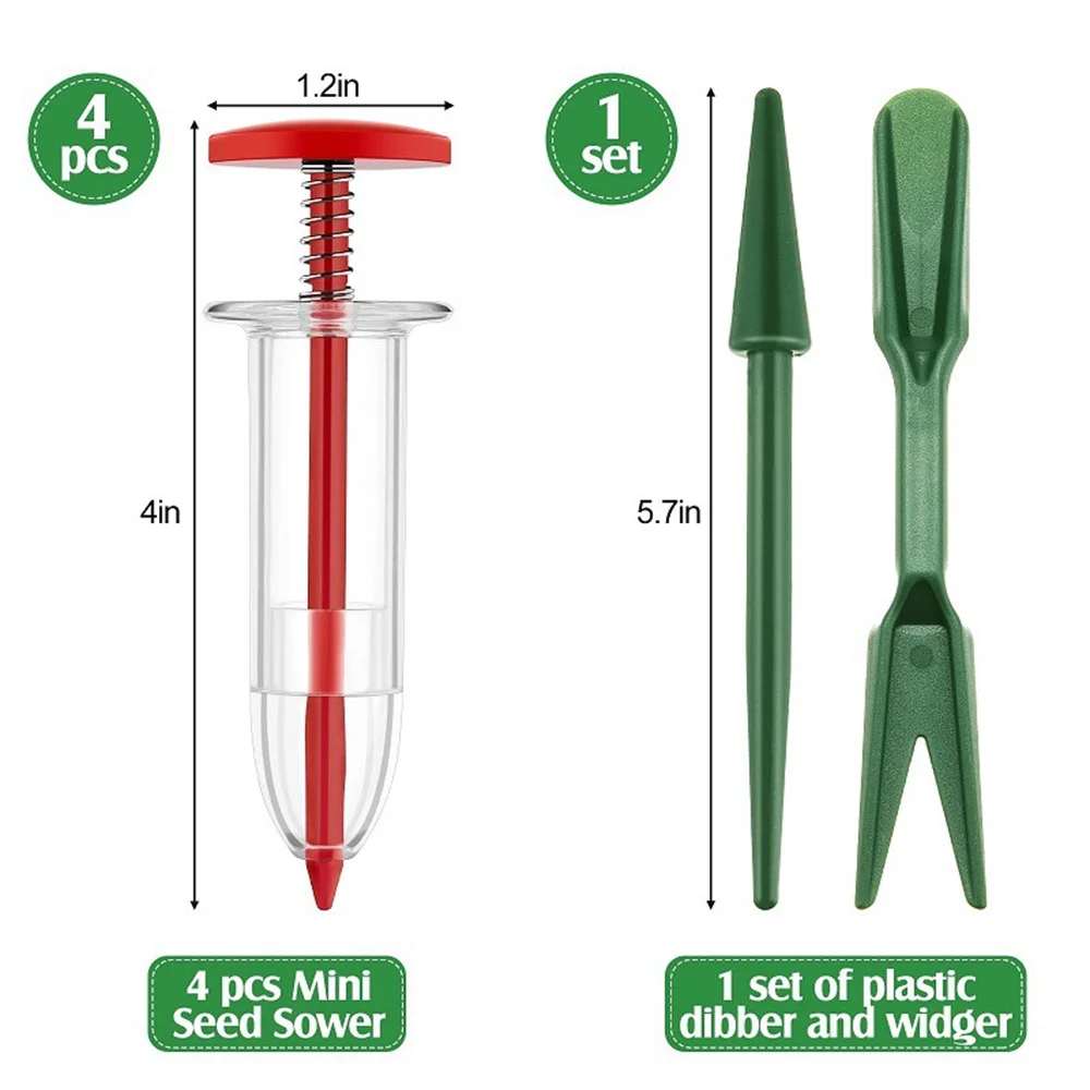 Dibbers 휴대용 모종 토양 차단기, 2 인치 토양 블록 메이커, 정원 토양 블록 메이커, 정원 용품