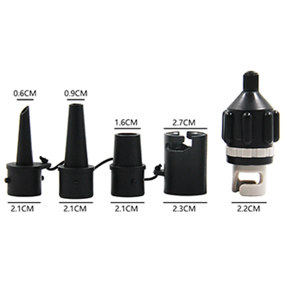 Inflatable Boat SUP Air Pump Adapter Nozzles Kite Valve Converter Standard Schrader Conventional Air Valve Adapter