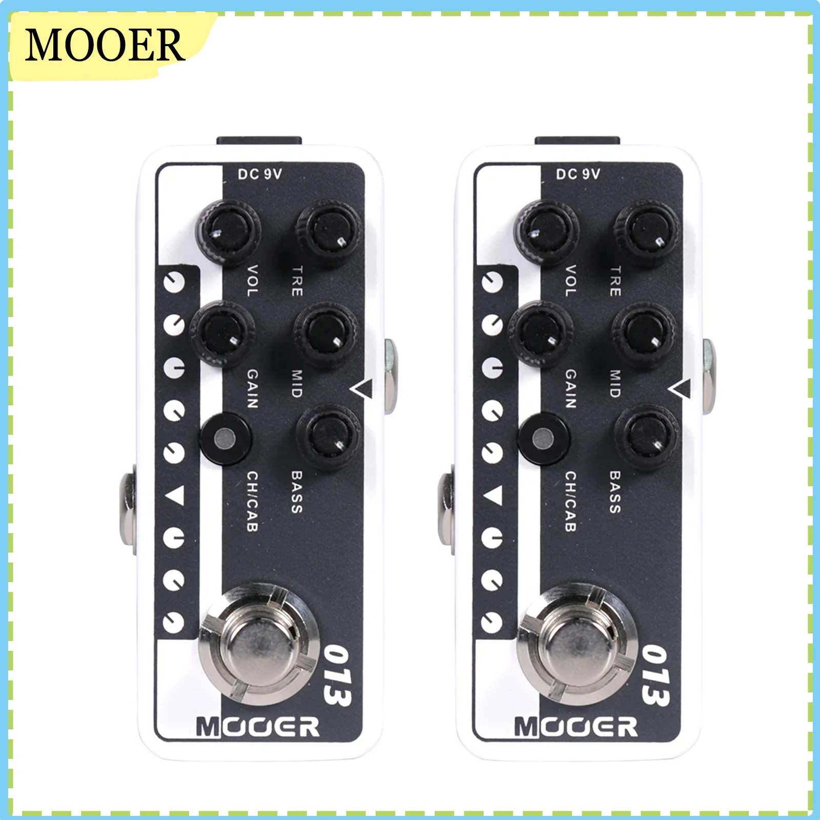 MOOER Matchbox Digital Preamp Guitar Effect Pedal Classic American