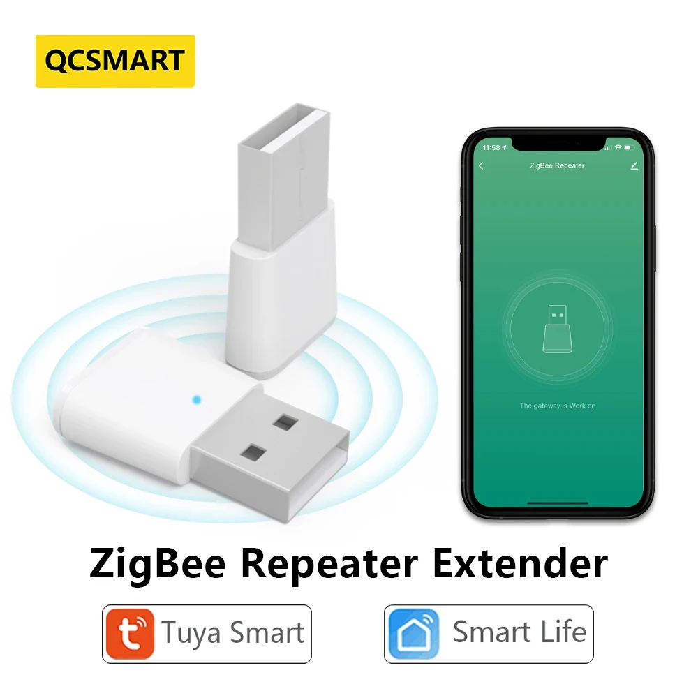 Tuya Vida Inteligente Zigbee 3.0 Repetidor de Sinal Usb Extensor Aplicativos Dispositivos Malha Assistente Casa Automação Desconz