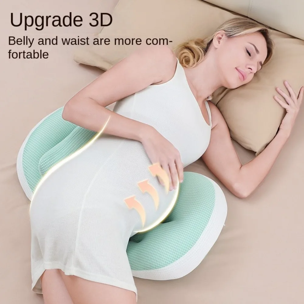 Pregnant Women's Waist Pillow Soft Comfort Maternity Pillow Abdominal Support U Shaped Pregnancy Cushion Sleeping Pillow