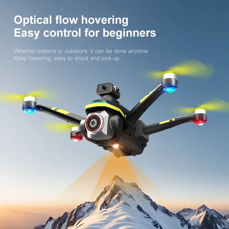 8K HD Drone K15 MAX Camera Four-Axis Gimbal Brushless Obstacle Avoidance Dron Optical Flow Airplane For Kids Gifts