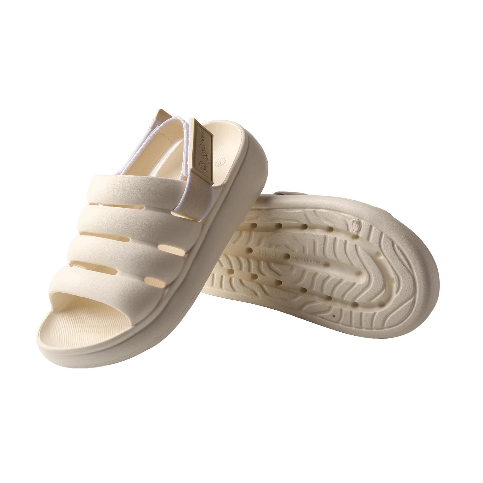 TMA EYES Damen-EVA-Sandalen mit verstellbaren Sport- und Freizeithausschuhen für den Sommer – Detail 4