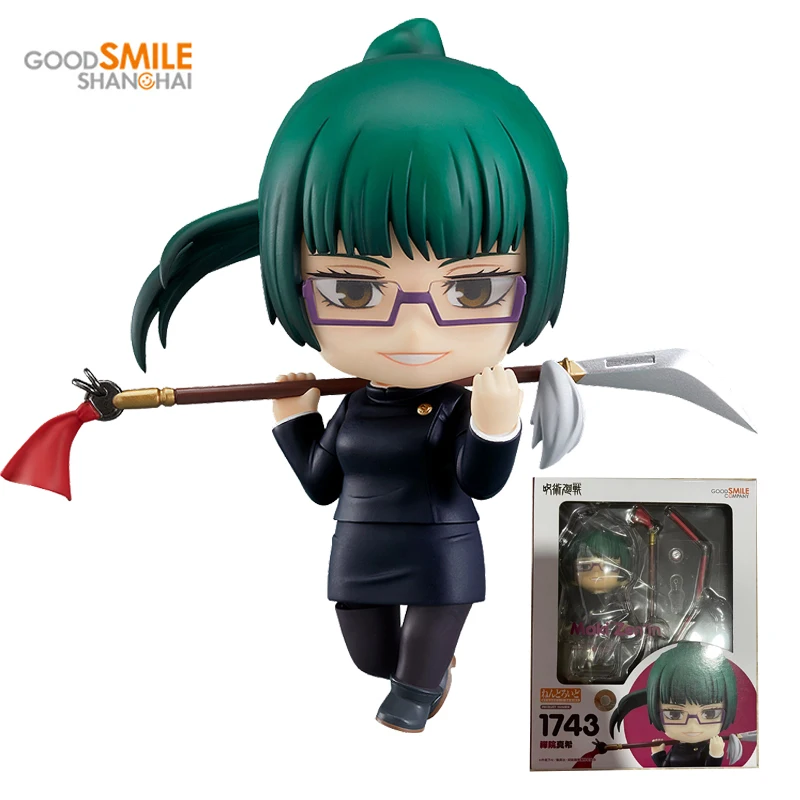 

In Stock Original GOOD SMILE Jujutsu Kaisen Zeninma Figure Nendoroid Anime Action Figurine Model Collection Toys for Boys Gift