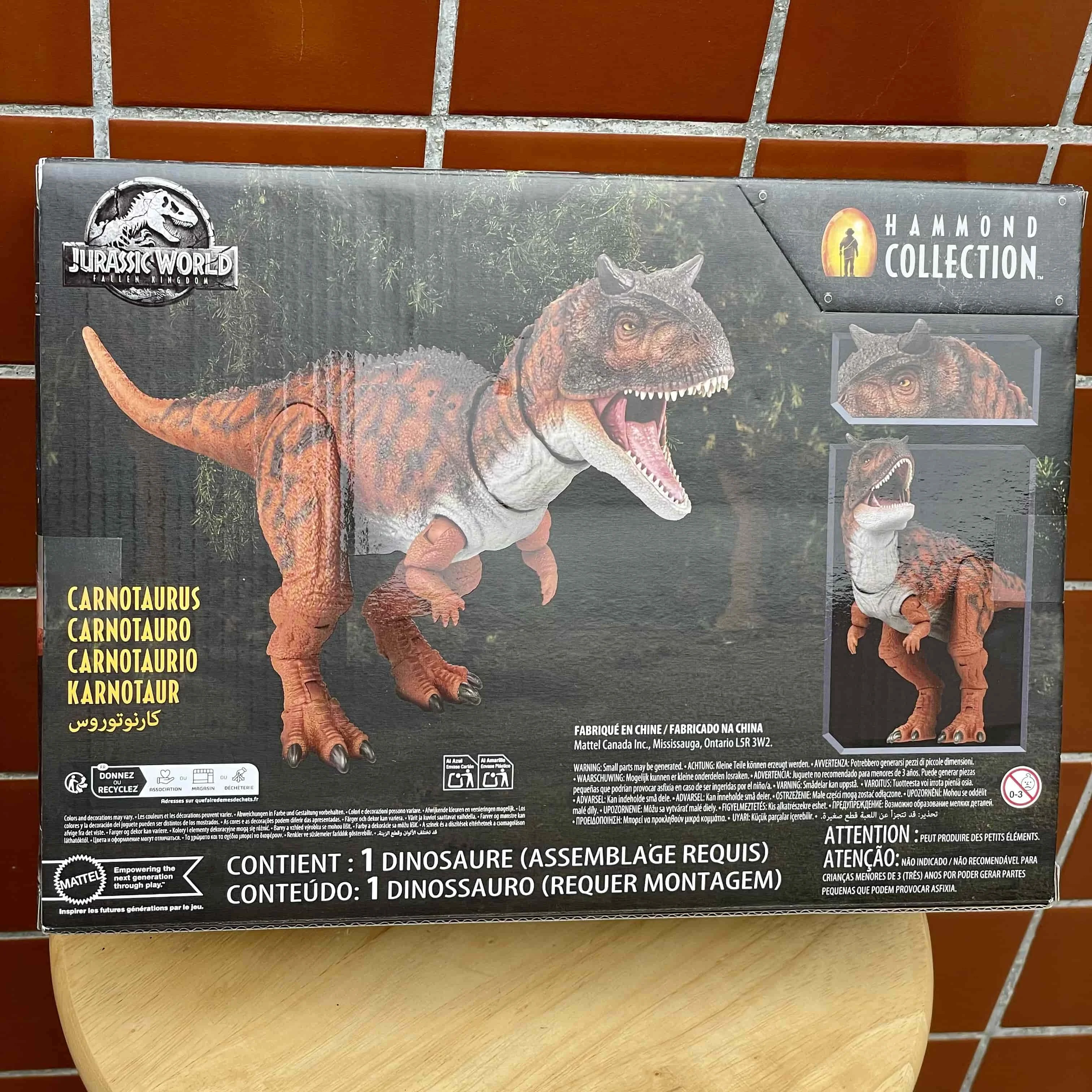 Hammond Collection Carnotaurus フィギュア Amazon.com: Mattel Jurassic World Fallen Kingdom Hammond