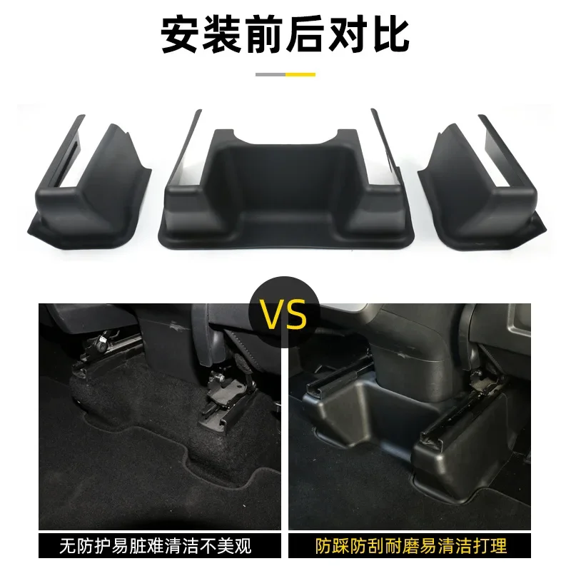 

Sill Strips, Seat Foot Guards, Rear Corner Guards, Anti-kick Tesla Interior Modification Accessories