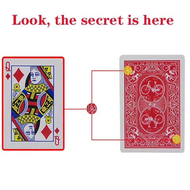 Playing Cards Secret Marked Stripper Deck Playing Cards Poker Cards Outdoor Entertainment Props