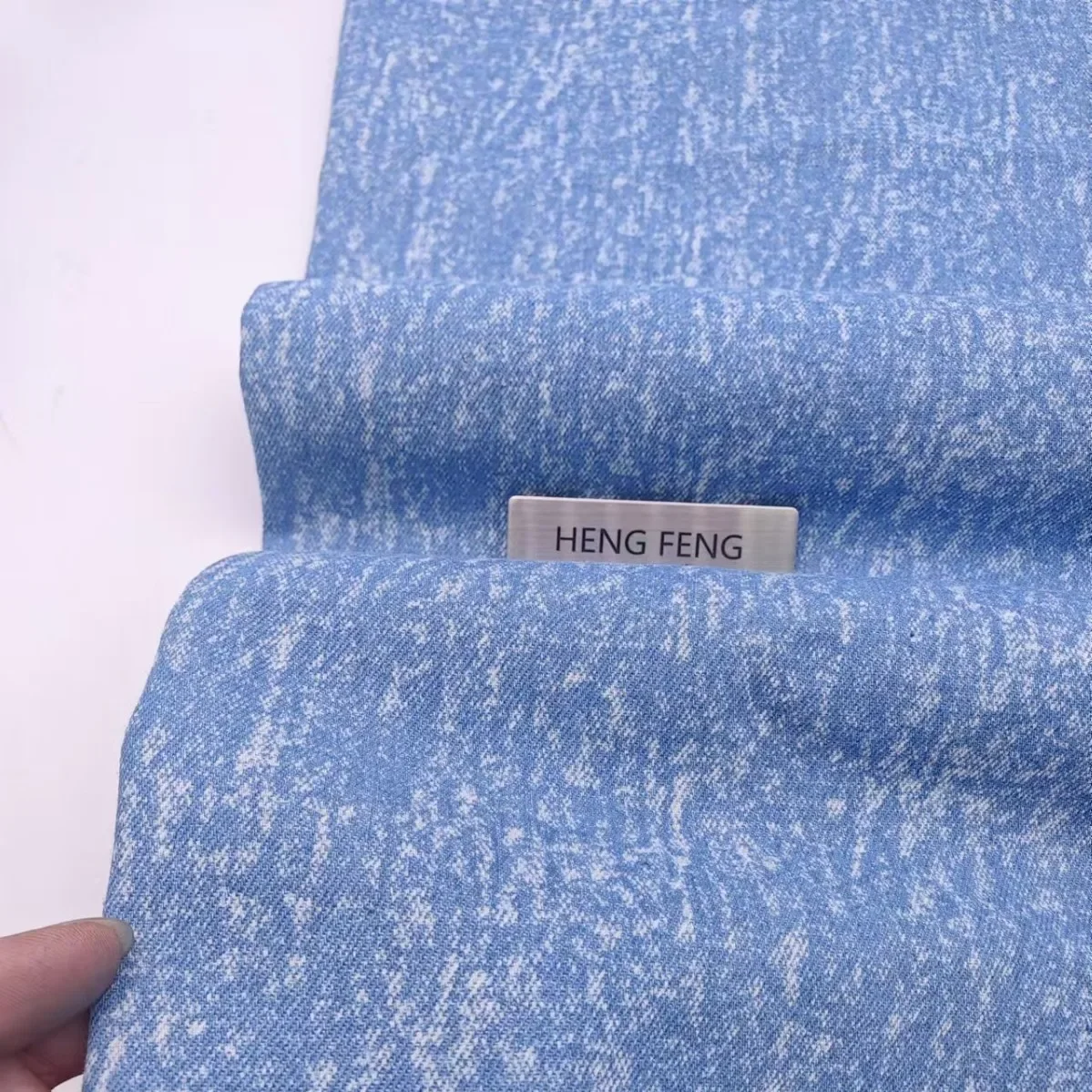 Printed Washed Denim Fabric for Skirts Bags And Outerwear Clothing Set Home Decor from Mainland China AE Stock Brand None