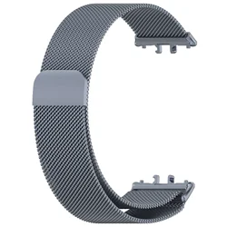 Elegant Milanese Loop Metal Strap - Replacement Bracelet Wristband (GRAY)