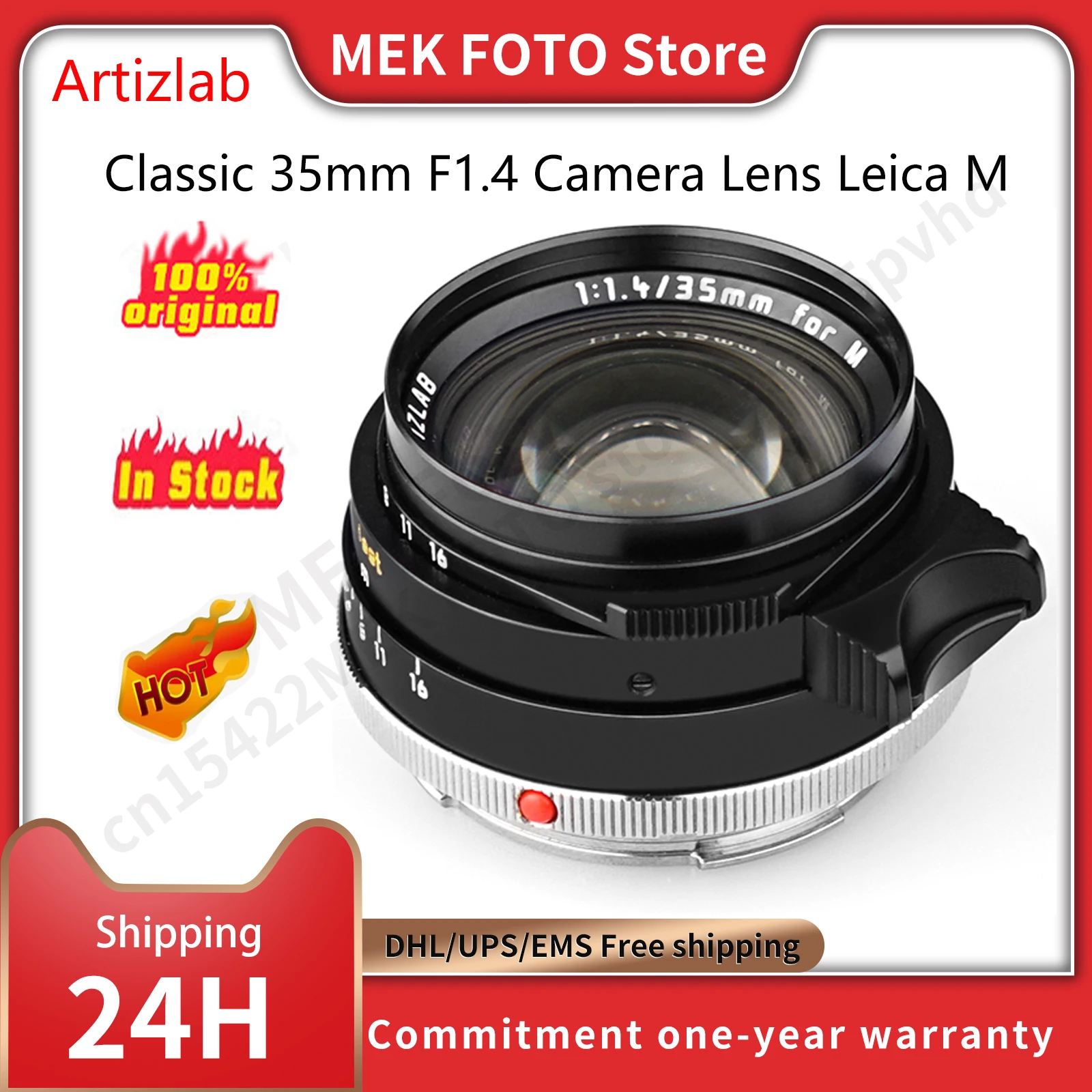 Artizlab クラシック 35mm F1.4 カメラレンズ フルフレーム 大