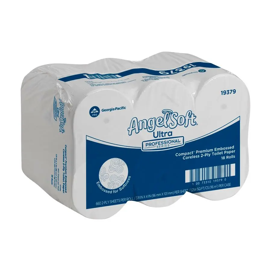 Coreless 2-ply toilet paper roll - image 2