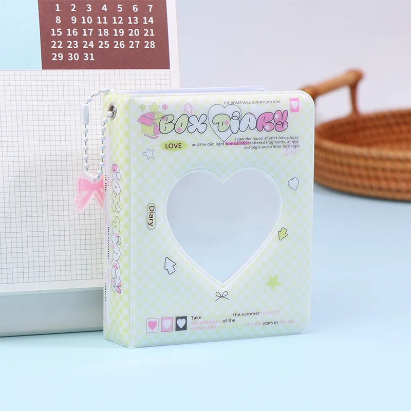 3-Inch Love Album with 36 Pockets - Cute Mini Photocard Holder & Storage Case