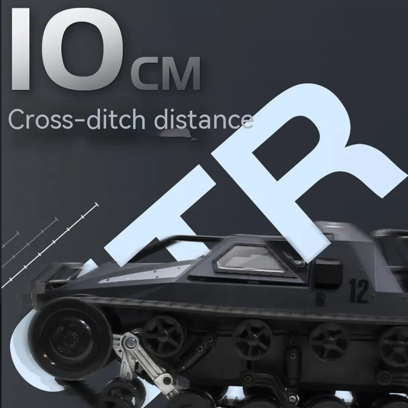 Extra Large Electric Off-road Remote Control Tank Stunt High-speed Remote Control Vehicle Crawler Climbing Spray Car Rc Toy 5