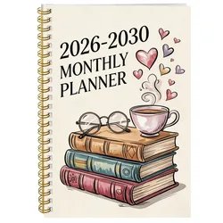 5 - Year Monthly Planner and Organizer Notebook (2026 - 2030) (2026 - 2030D)