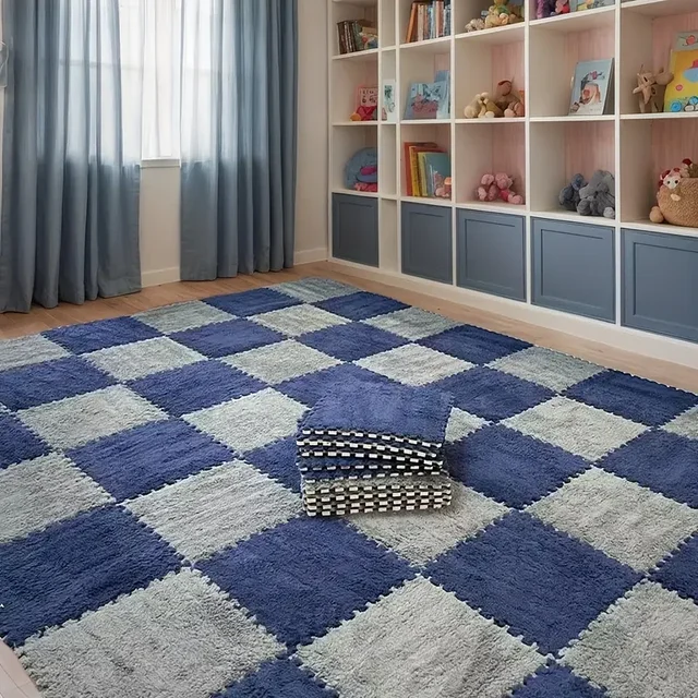 60629-a516ee.jpg Plush Foam Interlocking Yoga Mat Tiles Thick Non-Slip Exercise Floor Cushioned Puzzle Mat for Home Gym Pilates Fitness Tatami