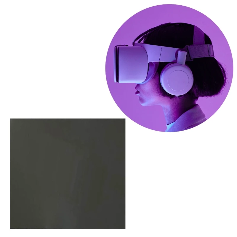 0/90 Degree 0.25mm Linear Polarized Film Adhesive Linear Polarizer Filters Polarization Film Sheets for LCD