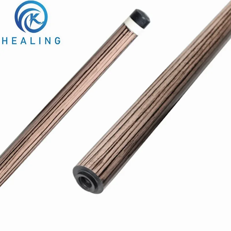 Customized Carbon Fiber Billiard Shaft Wood Pattern Black Technology Low Deflection Extra Spare Shaft for Pool Cue Stick billiard shaft