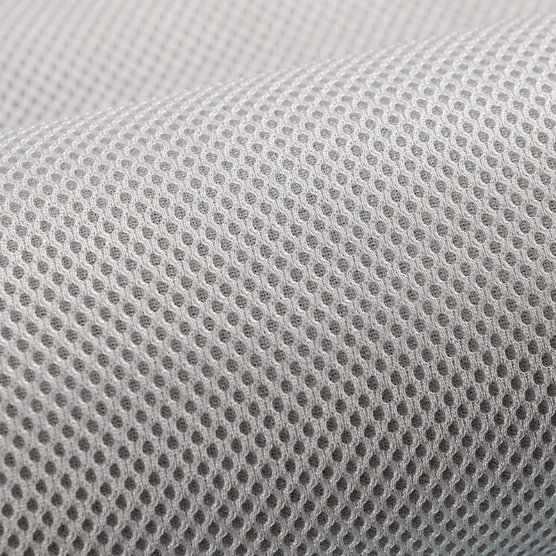 3D mesh fabric Thickened by the meter for sewing chair shoes hat seat covers diy breathable wearable cloth plain black white red 3d mesh fabric