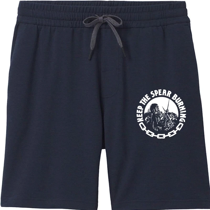 

Хлопковые мужские шорты с коротким рукавом и принтом