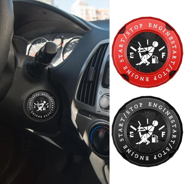 Ein-Klick-Auto Motor Start Knopf Dekoration Abdeckung Zündschutz Abdeckung  Abdeckung